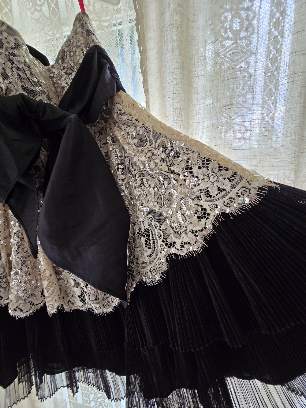 Betsey Johnson Vintage Tea Party/Cocktail Dress - Size 10 - Picture 3 of 7